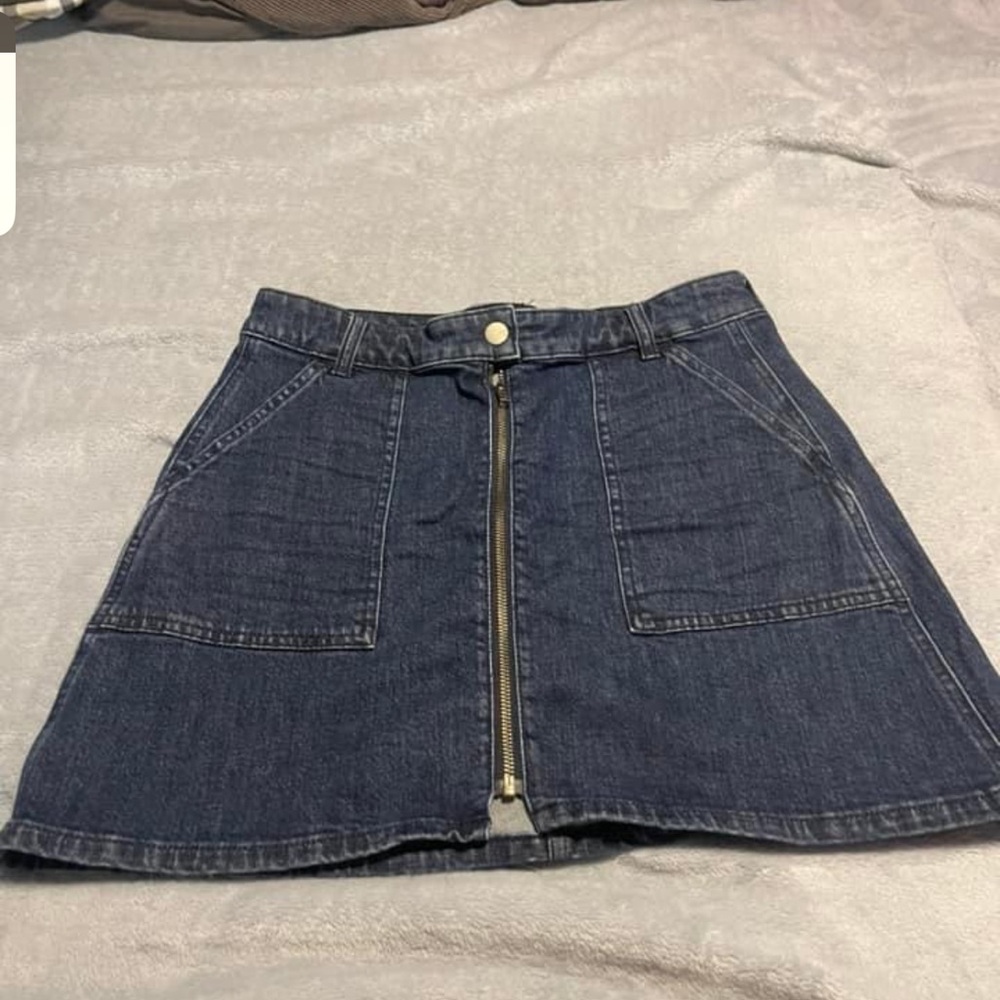 Denim Blue Skirt